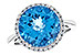 C301-84968: LDS RG 7.20 BLUE TOPAZ 7.42 TGW