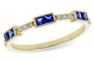 C301-85905: LDS WED RG .36 SAPPHIRE .43 TGW