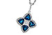 C301-86741: NECKLACE 2.79 LONDON BLUE TOPAZ 2.85 TGW