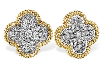 C301-86787: EARRINGS .50 TW