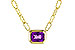 C301-87714: NECKLACE .82 AMETHYST (18")