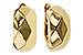 C301-89541: GOLD EARRINGS (18MM)