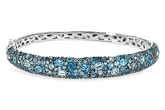 D217-30423: BANGLE 7.60 BLUE TOPAZ 7.85 TGW