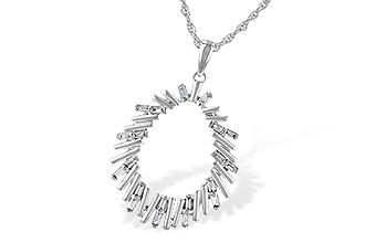 D217-32196: NECK .24 TW BAGUETTE DIAS
