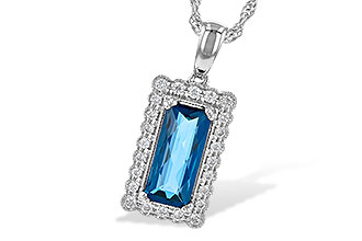 D217-34923: NECK 1.55 LONDON BLUE TOPAZ 1.70 TGW