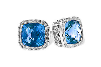 D300-01277: EARR 2.20 TW BLUE TOPAZ