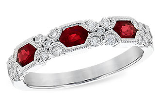 D300-04014: LDS WED RG .74 RUBY 1.00 TGW (4x3MM RUBY)