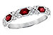 D300-04014: LDS WED RG .74 RUBY 1.00 TGW (4x3MM RUBY)