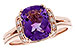 D300-97677: LDS RG 2.33 AMETHYST 2.42 TGW (10x8MM AMY)