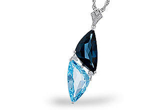 D301-84050: NECK 6.87 BLUE TOPAZ 6.97 TGW