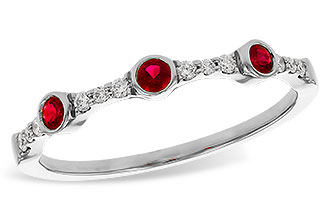 D301-84959: LDS WED RG .15 RUBY .24 TGW