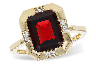 D301-85877: LDS RG 3.65 GARNET 3.82 TGW (10x8MM GAR)