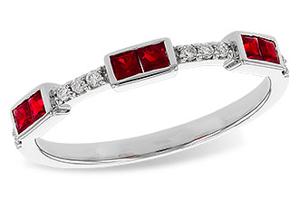 D301-86732: LDS WED RG .34 RUBY .41 TGW