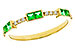 D301-86796: LDS WED RG .23 TW EMERALD .30 TGW