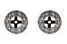 E027-35832: EARRING JACKETS .12 TW (FOR 0.50-1.00 CT TW STUDS)