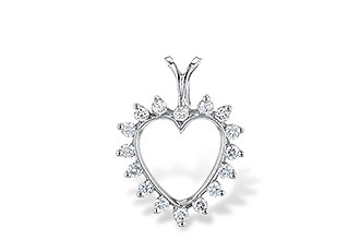 E033-66805: HEART PENDANT .23 TW