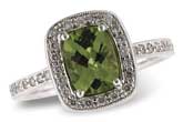 E210-92259: LDS DIA RG 1.45 PERIDOT 1.71 TGW