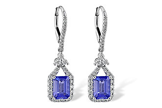 E217-27686: EARR 1.60 TW TANZANITE 2.08 TGW