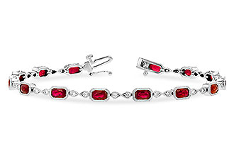 E300-03168: BRACELET 4.50 RUBY 4.82 TGW