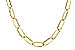 E300-96786: PAPERCLIP MD (22IN, 3.10MM, 14KT, LOBSTER CLASP)