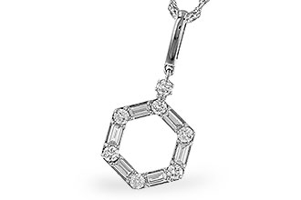 E301-82268: NECKLACE .14 BAG .35 TW