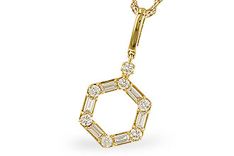 E301-82268: NECKLACE .14 BAG .35 TW