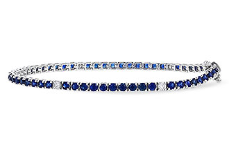 E301-83159: BRACELET 3.27 TW SAPP 3.52 TGW (7")