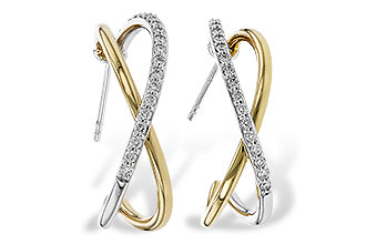 E301-84077: EARRINGS .50 TW
