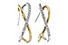 E301-84077: EARRINGS .50 TW