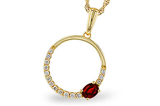 E301-84923: NECKLACE .26 RUBY .41 TGW