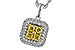 E301-85850: NECK .52 FANCY YELLOW DIAMONDS .72 TW