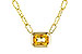 E301-87705: NECKLACE .86 CITRINE (18")