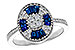 E301-88623: LDS RG .56 TW SAPPHIRE .86 TGW