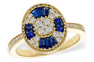 E301-88623: LDS RG .56 TW SAPPHIRE .86 TGW