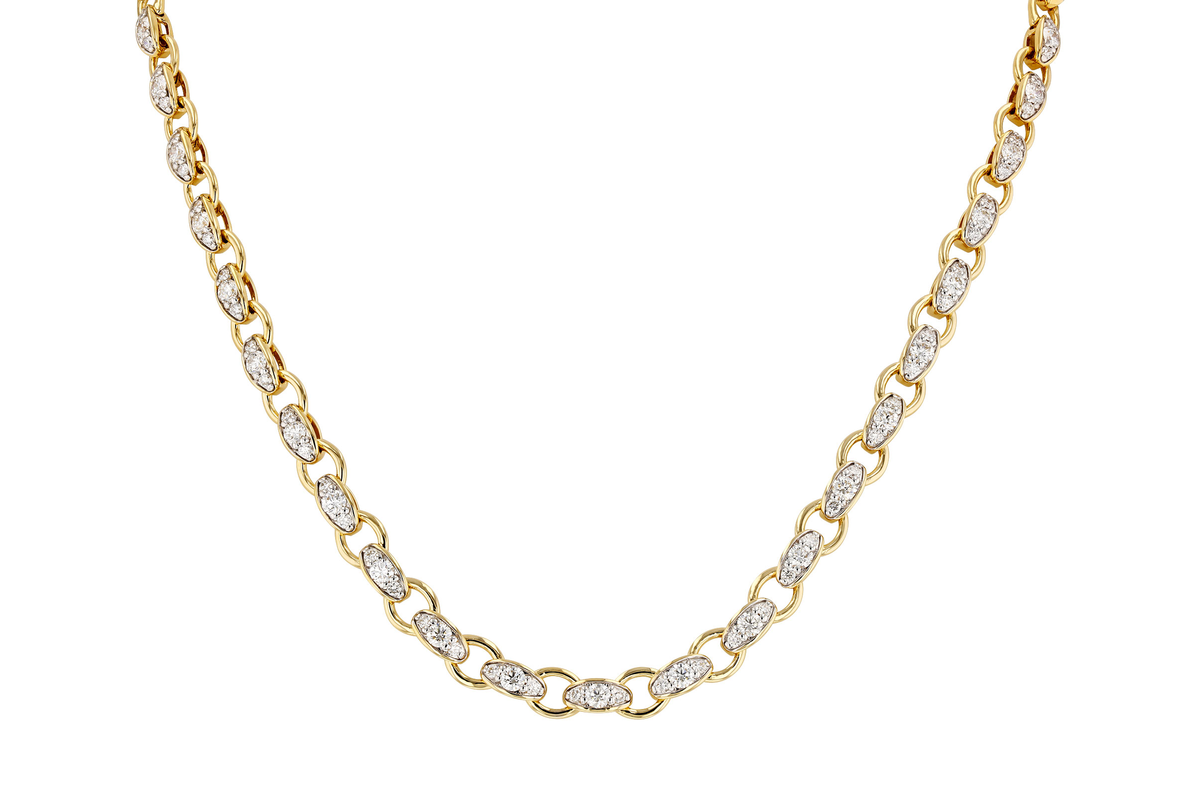 E302-74923: NECKLACE 3.18 TW (17.25")