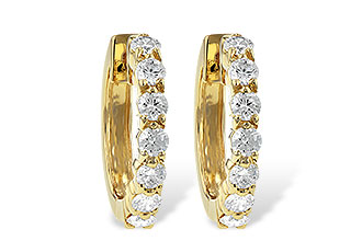 F028-21286: EARRINGS 1.00 CT TW