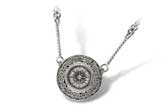 F032-80441: NECKLACE .45 BR .62 TW