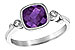 F210-98623: LDS RG 1.18 AMETHYST 1.23 TGW