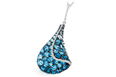 F214-59495: NECK 4.81 BLUE TOPAZ 4.94 TGW