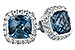 F216-37659: EARR 2.14 LONDON BLUE TOPAZ 2.40 TGW (6MM LBT)