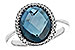 F216-38559: LDS RG 5.31 LONDON BLUE TOPAZ 5.45 TGW