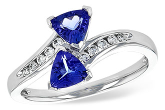 F217-27723: LDS RG .77 TW TANZANITE .90 TGW