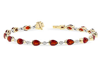 F300-04023: BRACELET 6.44 GARNET 6.60 TGW