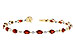 F300-04023: BRACELET 6.44 GARNET 6.60 TGW
