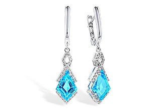 F300-93132: EARR 2.72 TW BLUE TOPAZ 2.90 TGW