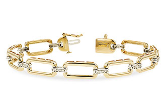 F300-96759: BRACELET .25 TW (7.5" - G216-42232 WITH LARGER LINKS)