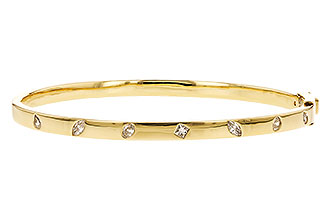 F300-97677: BANGLE .35 TW FANCY CUT DIAMONDS