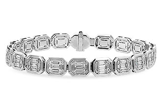 F300-98632: BRACELET 2.50 BAG 2.80 TW (7")