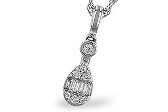 F301-83095: NECKLACE .05 BAG .14 TW