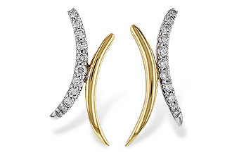 F301-86795: EARRINGS .15 TW